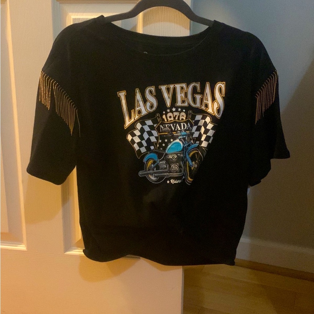 Las Vegas Crop Top Sz Large